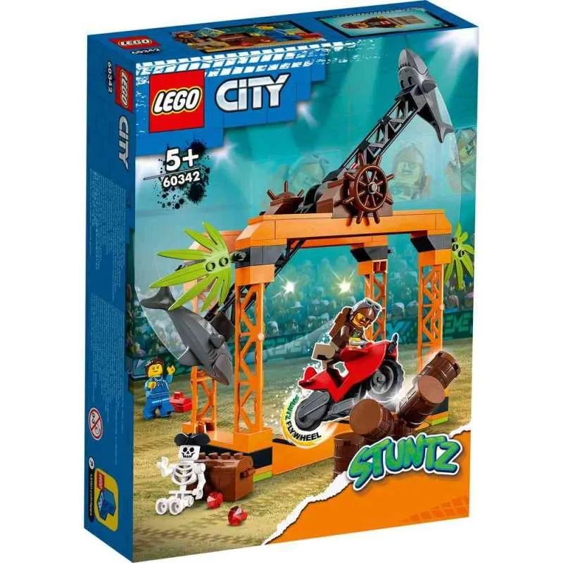 LEGO CITY IZAZOV NAPAD AJKULE NA KASKADERSKOJ STAZI 