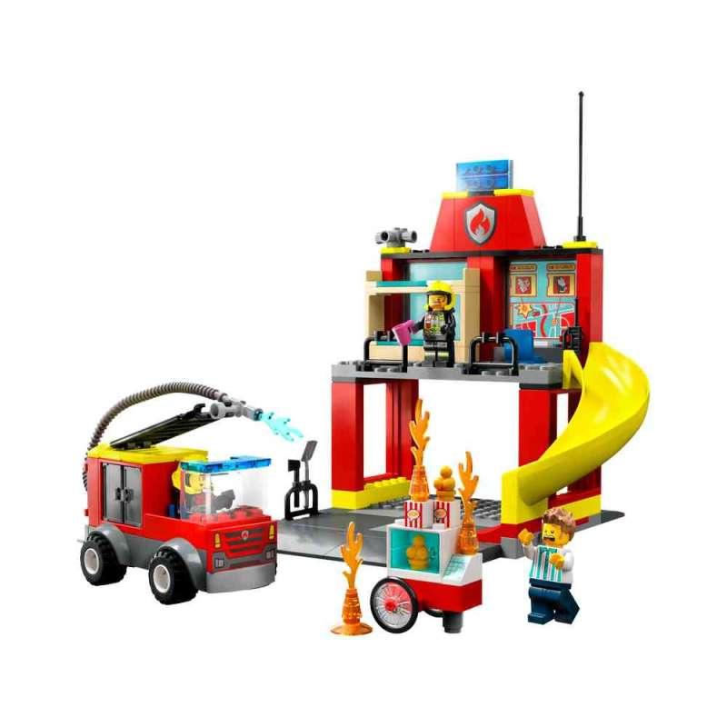 LEGO CITY VATROGASNA STANICA I VATROGASNO VOZILO