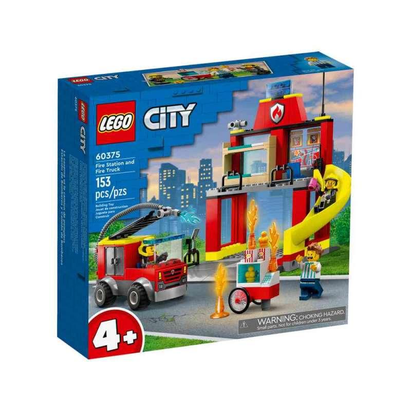 LEGO CITY VATROGASNA STANICA I VATROGASNO VOZILO 