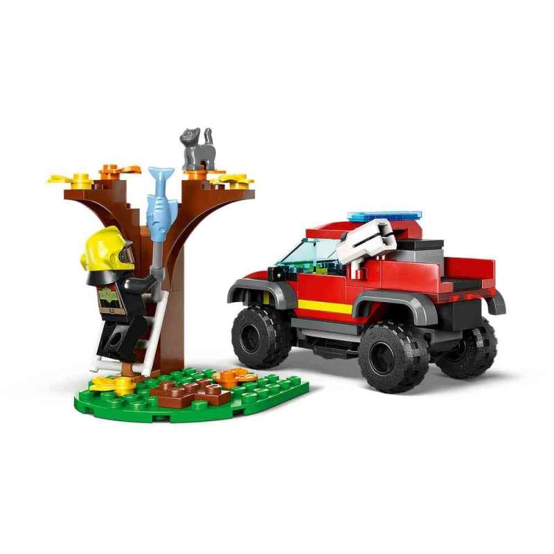 LEGO CITY SPASAVANJE VATROGASNIM VOZILOM 4X4 