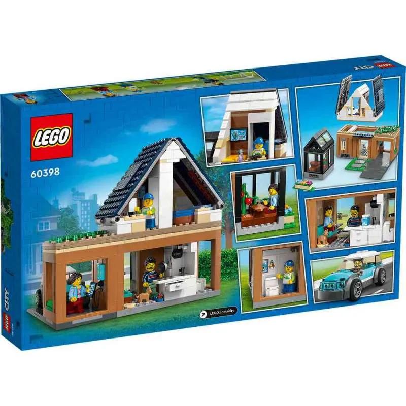 LEGO CITY PORODICNA KUCA I ELEKTRICNI AUTO