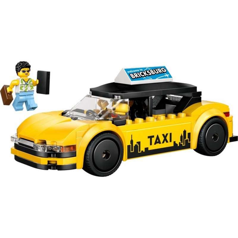 LEGO CITY YELLOW TAXI 