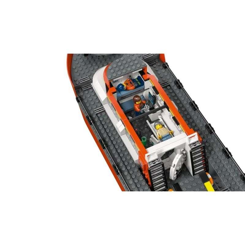 LEGO CITY COAST GUARD RESCUE BOAT  AND  HELICOPTER 