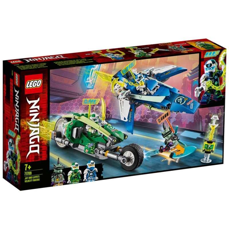 LEGO NINJAGO JURECI TRKACI JAYA I LLOYDA 