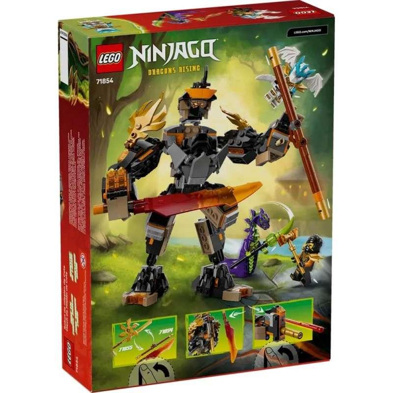 LEGO NINJAGO COLES MISSION MECH  AND  DRAGON 