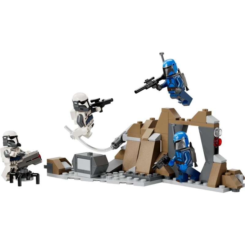 LEGO STAR WARS AMBUSH ON MANDALORE BATTLE