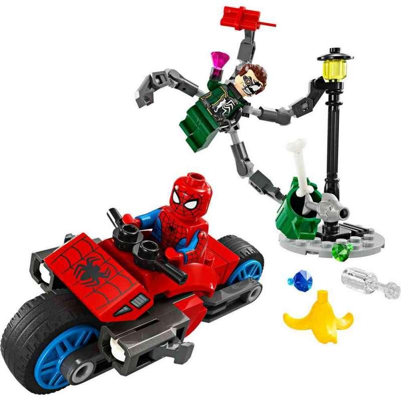 LEGO SUPER HEROES MOTORCYC CHASE: SPIDER-MAN..