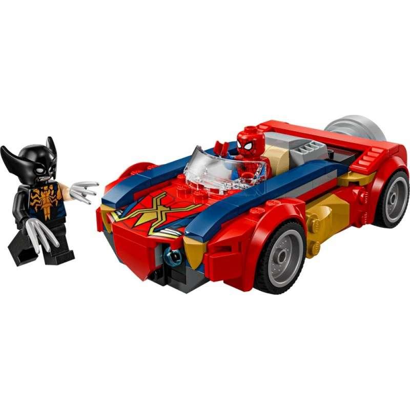 LEGO SUPER HEROES MARVEL SPIDERMAN CAR VS VENOMIZED 