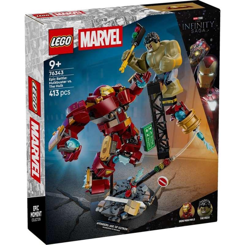 LEGO SUPER HEROES MARVEL EPIC BATTLE HULKBUSTER VS ENEMY 