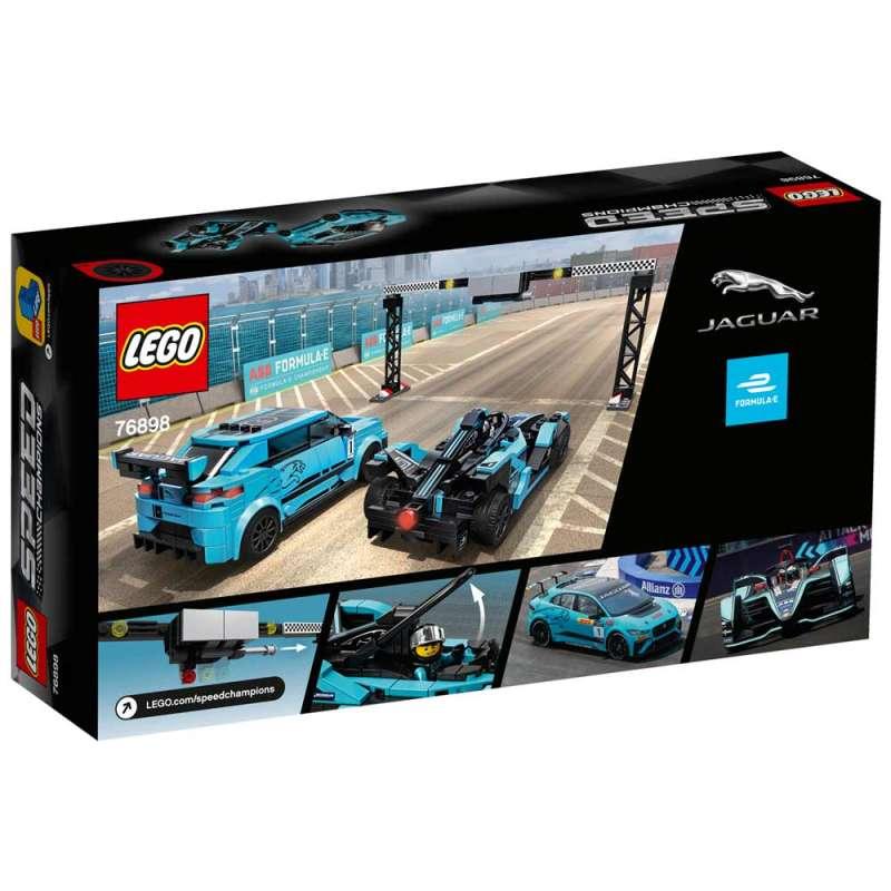 LEGO SPEED CHAMPIONS FORMULA E PANASONIC JAGUAR RACING GEN2 CAR & JAGUAR I-PACE