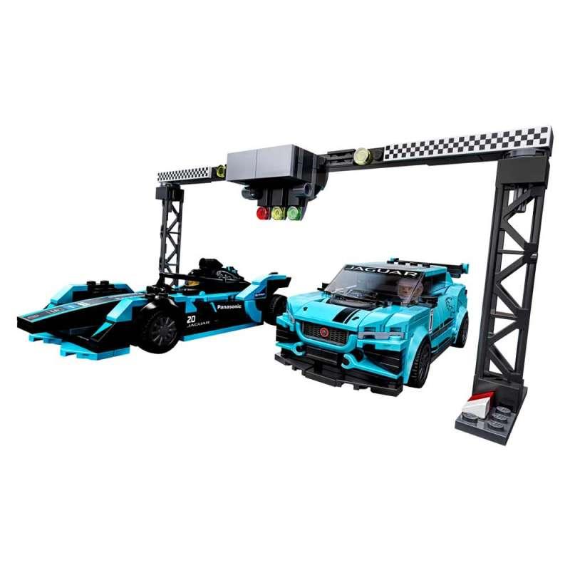 LEGO SPEED CHAMPIONS FORMULA E PANASONIC JAGUAR RACING GEN2 CAR & JAGUAR I-PACE