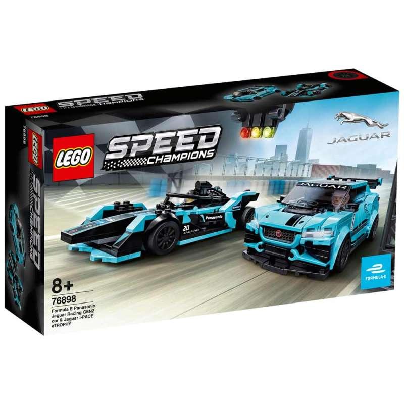 LEGO SPEED CHAMPIONS FORMULA E PANASONIC JAGUAR RACING GEN2 CAR & JAGUAR I-PACE