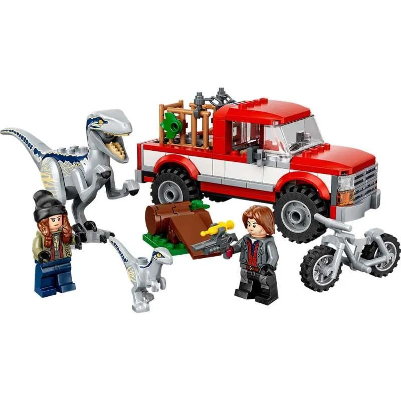 LEGO JURASSIC WORLDBlue & Beta u zamci za Velociraptore