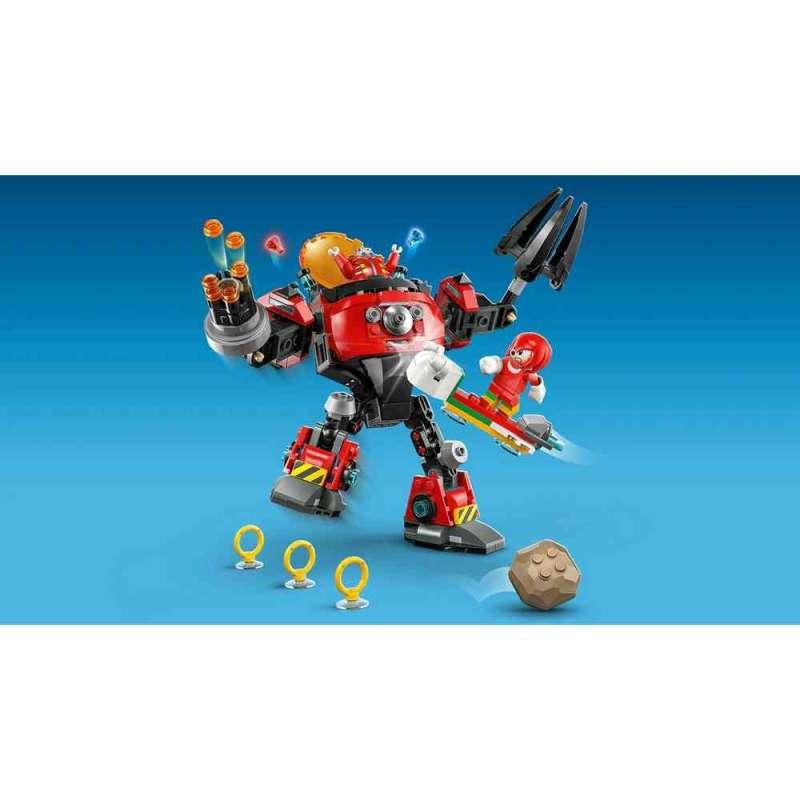 LEGO KNUCKLES VS DR EGGMAN EGG CRUSHER MECH 