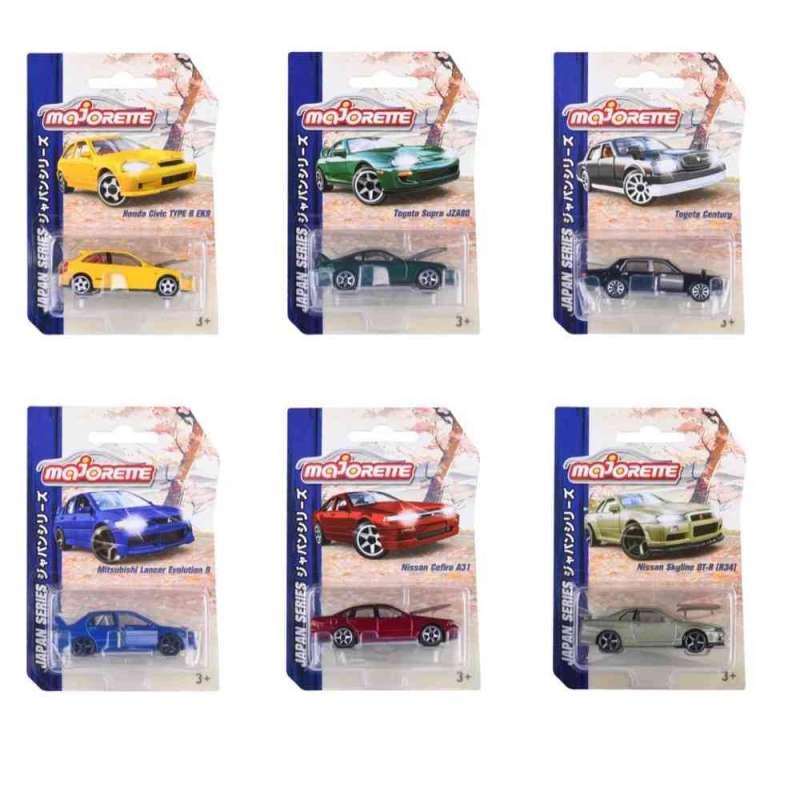 M2051029 MAJORETTE JAPAN SERIES PREMIUM AUTICI 7,5 CM ASST