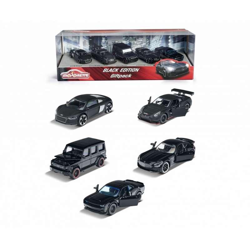 M2053174 MAJORETTE BLACK EDITION 5 VOZILA GIFTPACK