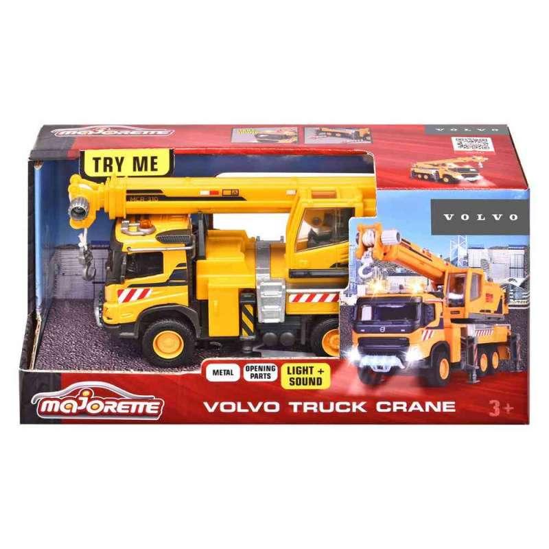 MAJORETTE VOLVO KAMION SA KRANOM 