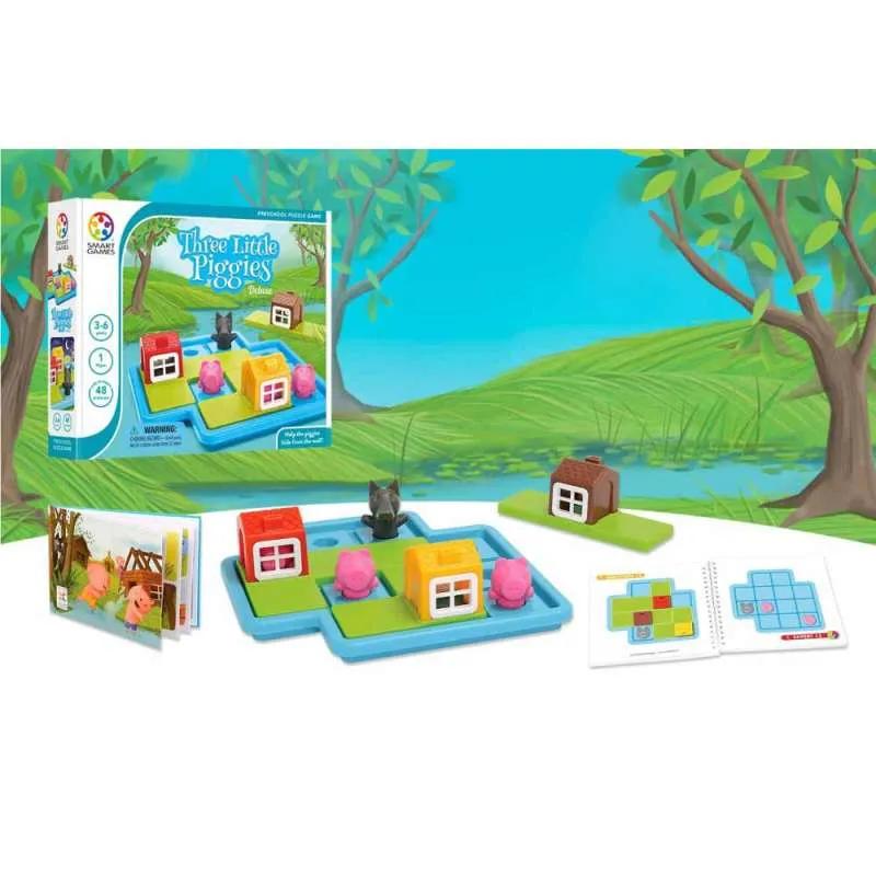 SMART PUZZLE THREE LITTLE PIGGES DELUX