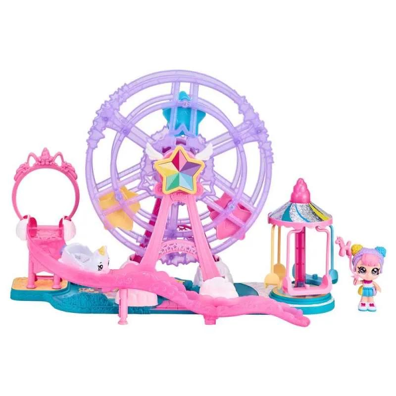 KINDY KIDS MINIES UNICORN CARNEVAL PLAYSET