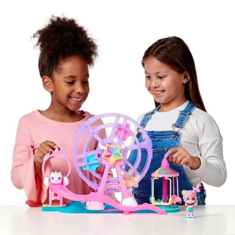 KINDY KIDS MINIES UNICORN CARNEVAL PLAYSET 