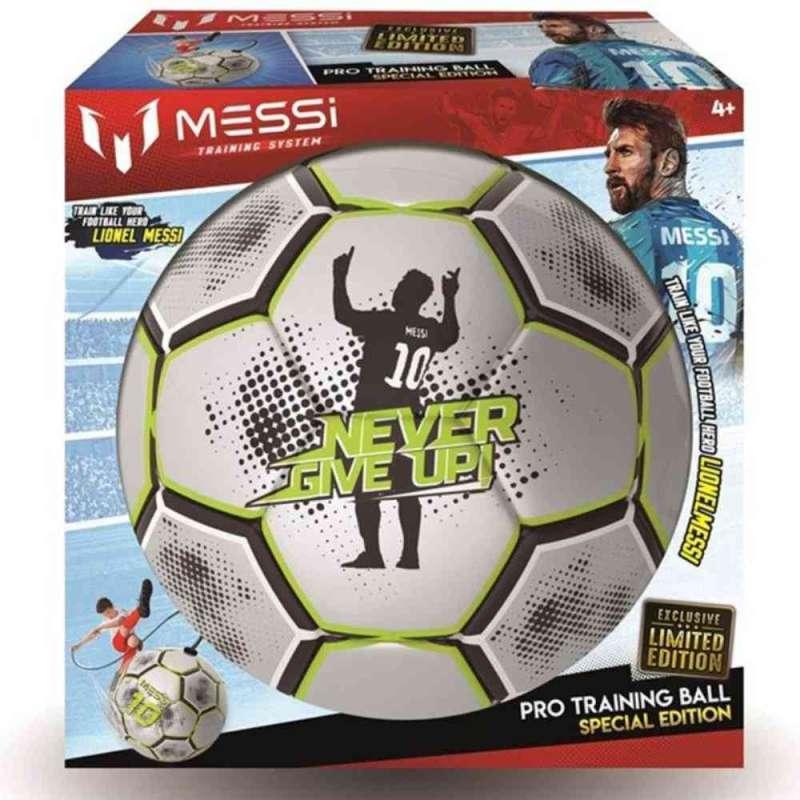 MESSI PRO TRAINING LOPTA NEVER GIVE UP SREBRNA 