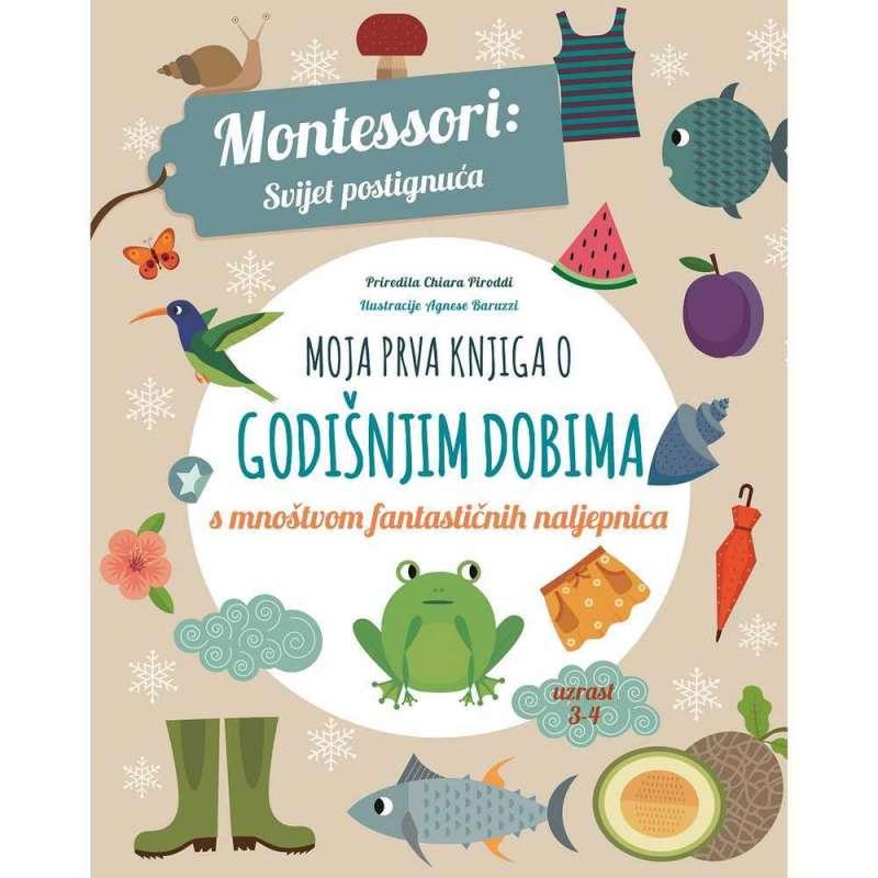 MONTESSORI VJEZBANKA GODISNJA DOBA 3-4 