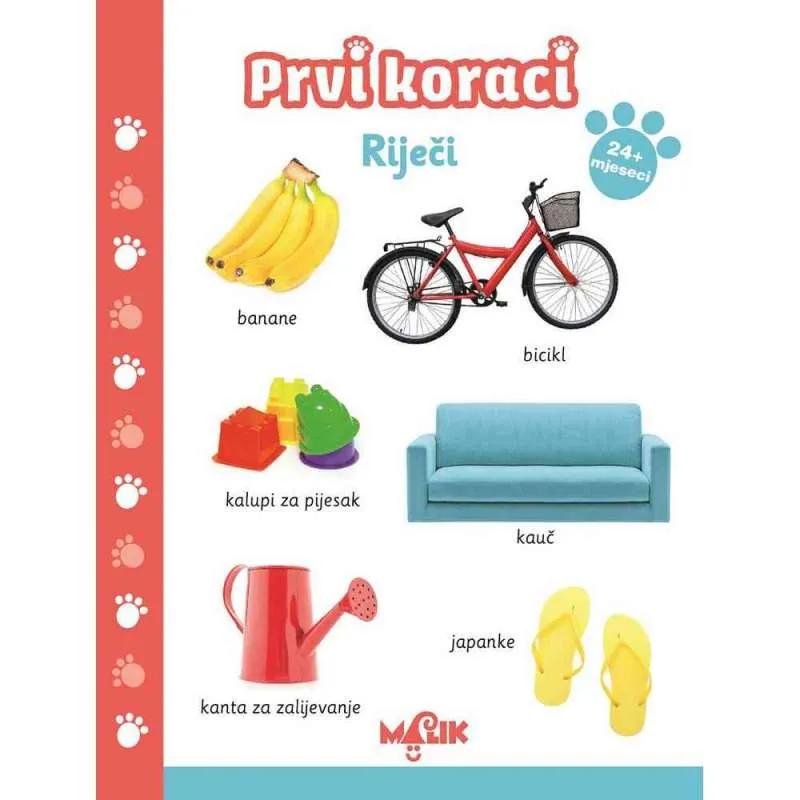 PRVI KORACI-RIJECI-CRVENA