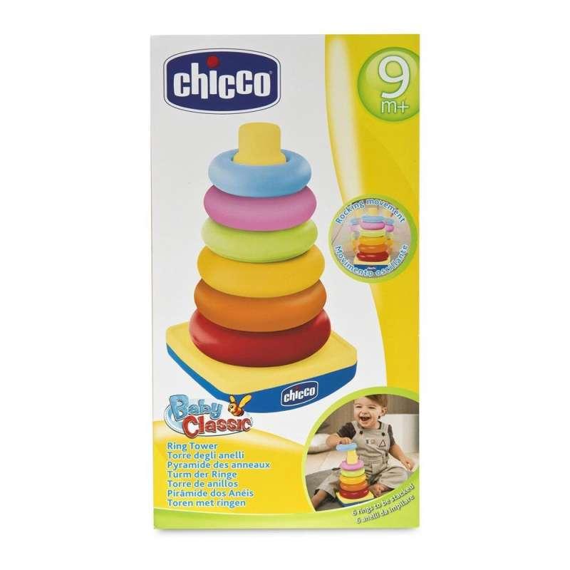 CHICCO PRSTENOVI ZA SLAGANJE, 9M+ 