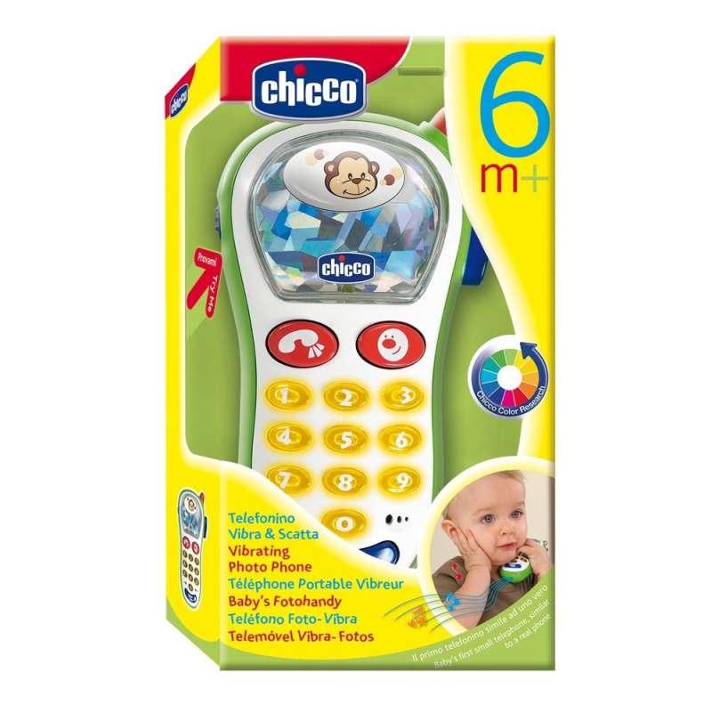 CHICCO GLAZBENI FOTO VIBRA TELEFON 6M+ 