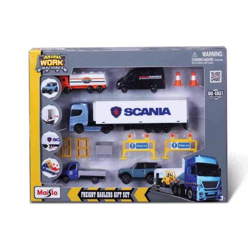 MAISTO SCANIA FREIGHT HAULERS POKLON SET 