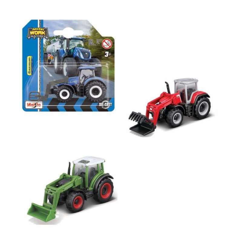 MAISTO MINI FARM TRAKTOR S PREDNJOM KAŠIKOM, ASST. 