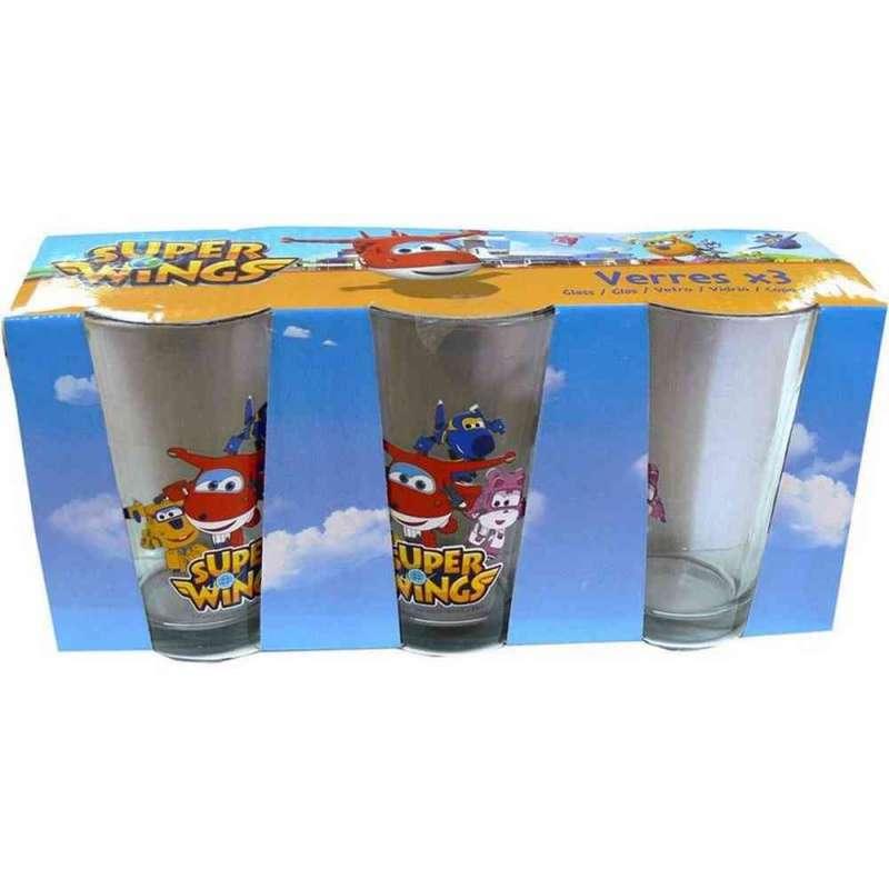 SUPER WINGS-3 STAKLENE CASE U POKLON KUTIJI 