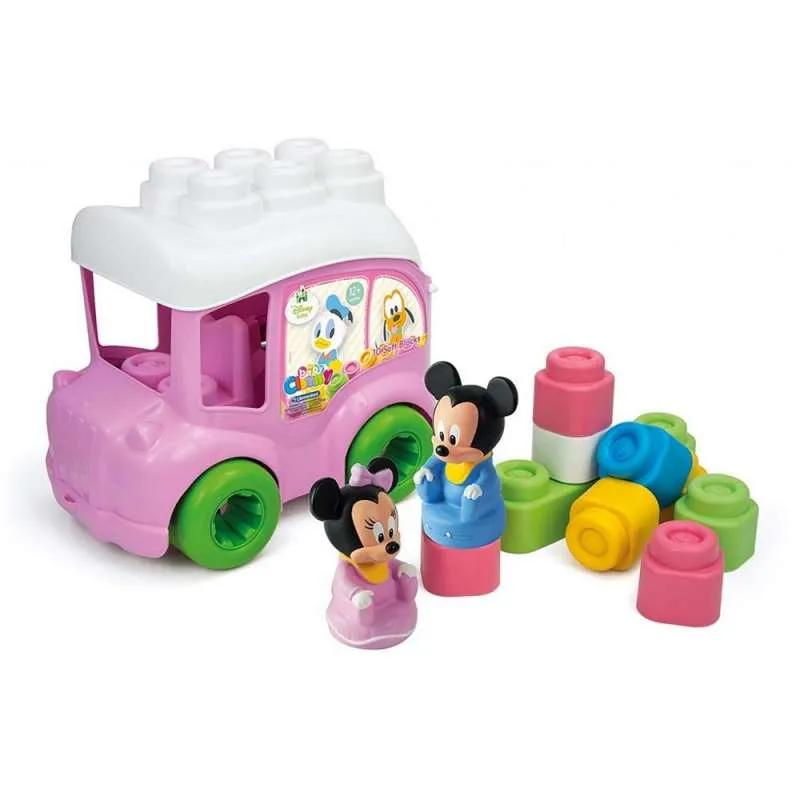 CLEMENTONI CLEMMY KOCKE BUS MINNIE