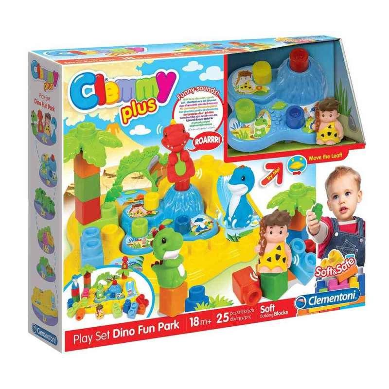 CLEMENTONI CLEMMY PLUS KOCKE DINO PARK SET 