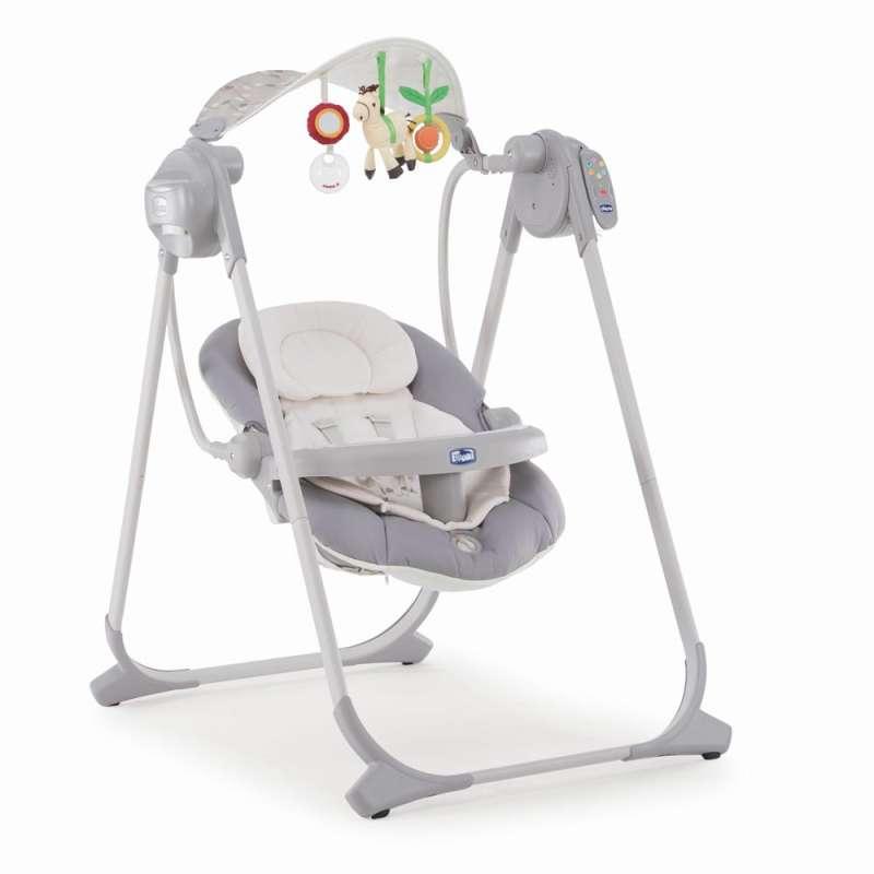 CHICCO POLLY LJULJACKA SWING UP, SILVER