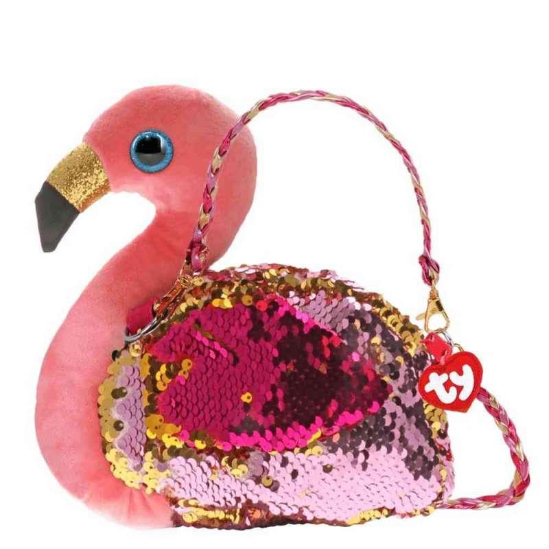 TY TORBICA FLAMINGO GILDA 15 CM 