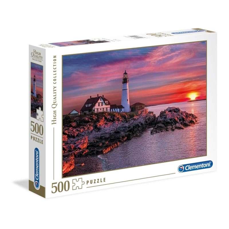 CLEMENTONI PUZZLE 500 PORTLAND HEAD LIGHT