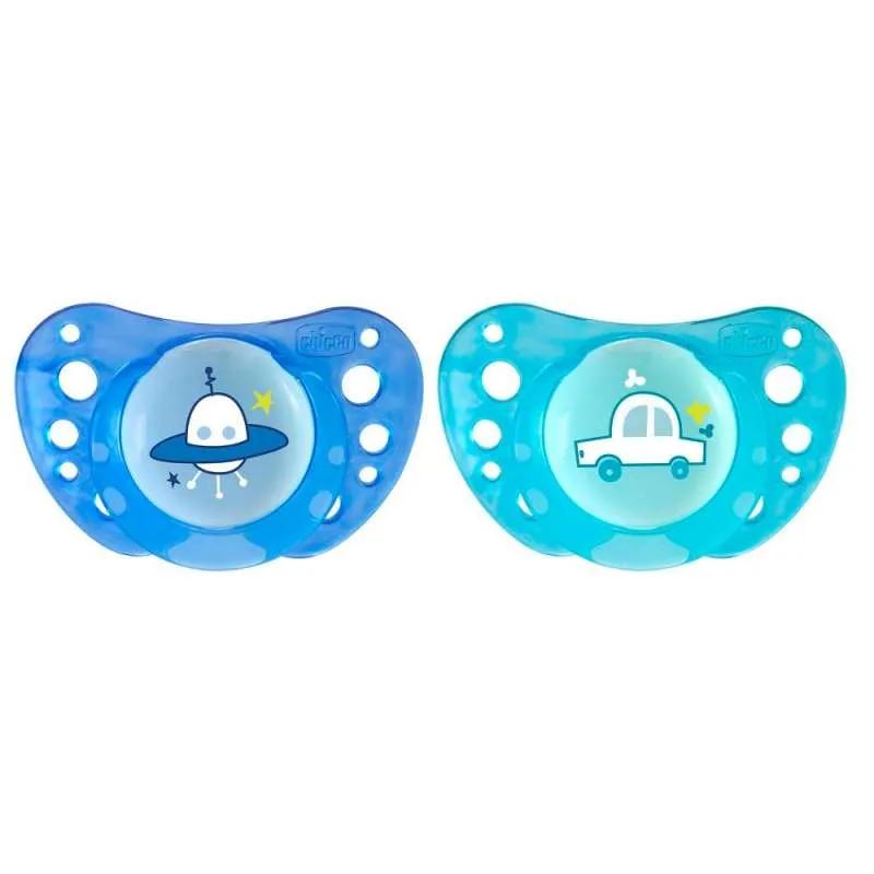 CHICCO DUDA PHYSIO AIR, 16M-36M, PLAVA, 2PCS