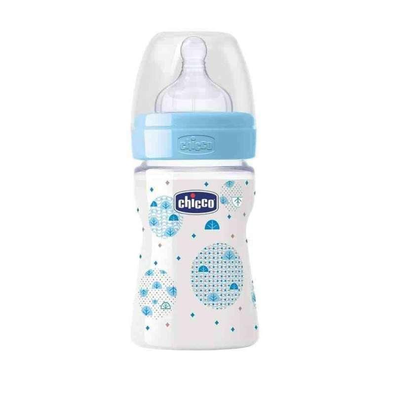 CHICCO PLASTICNA BOCICA 150 ML, PLAVA 