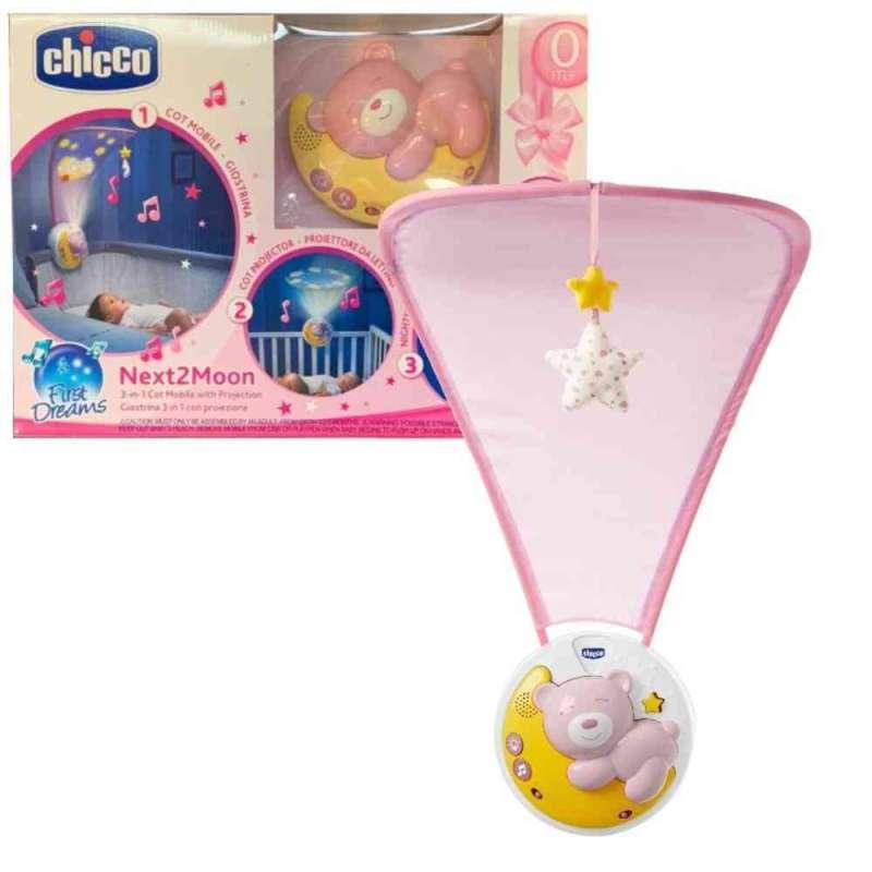 CHICCO PROJEKTOR NEXT2MOON, ROZA 