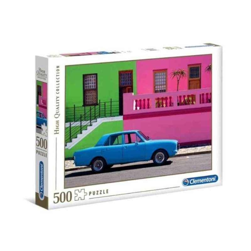 CLEMENTONI PUZZLE 500 THE BLUE CAR