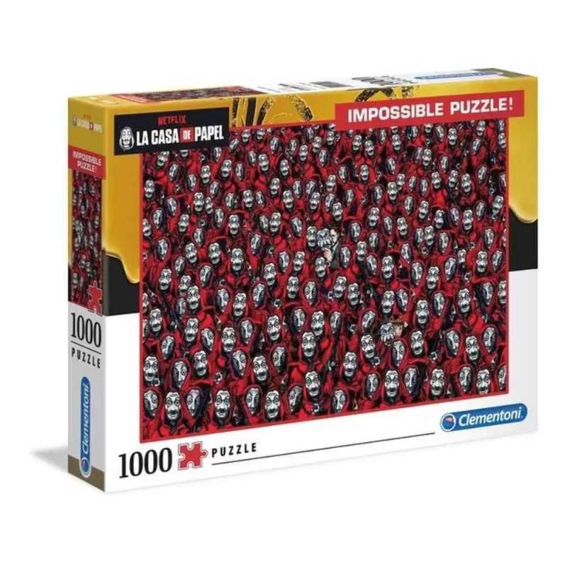 CLEMENTONI PUZZLE 1000 IMPOSSIBLE LA CASA DE PAPEL 