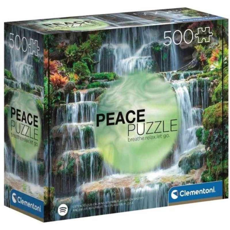 CLEMENTONI PUZZLE 500 PEACE THE FLOW