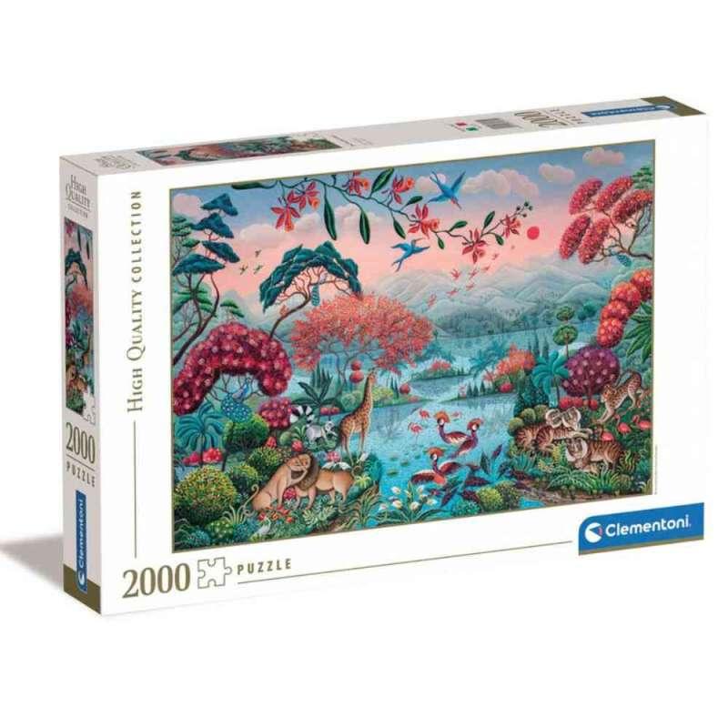 CLEMENTONI PUZZLE 2000 THE PEACEFUL JUNGLE