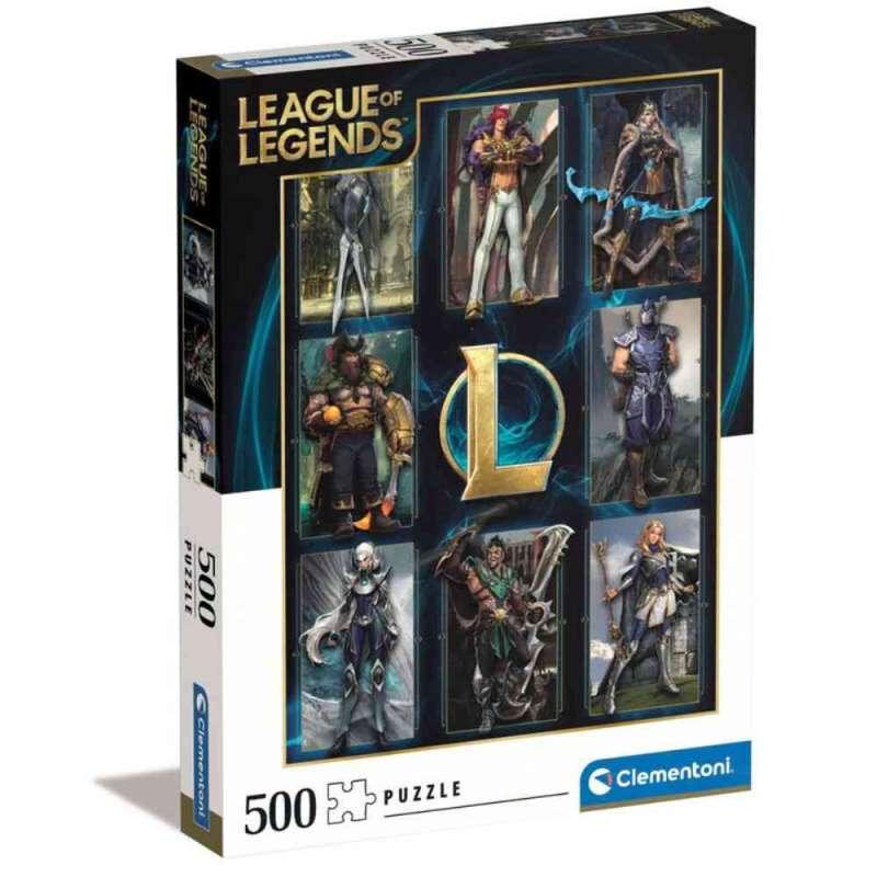 CLEMENTONI PUZZLE 500 LEAGUE OF LEGENDS 