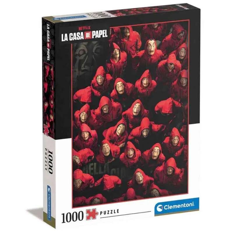 CLEMENTONI PUZZLE 1000 CASA DE PAPEL 