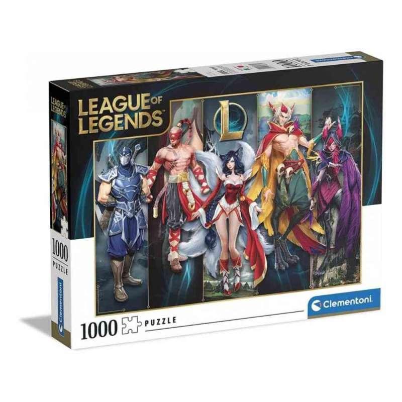 CLEMENTONI PUZZLE 1000 LEAGUE OF LEGENDS 