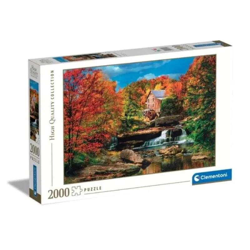 CL32574 PUZZLE 2000 GLADE CREEK GRIST MILL 