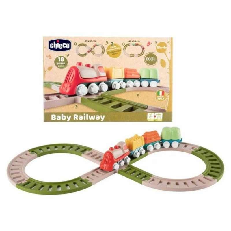 CHICCO ECO VLAKIC SA TRACNICAMA, 18M+ 