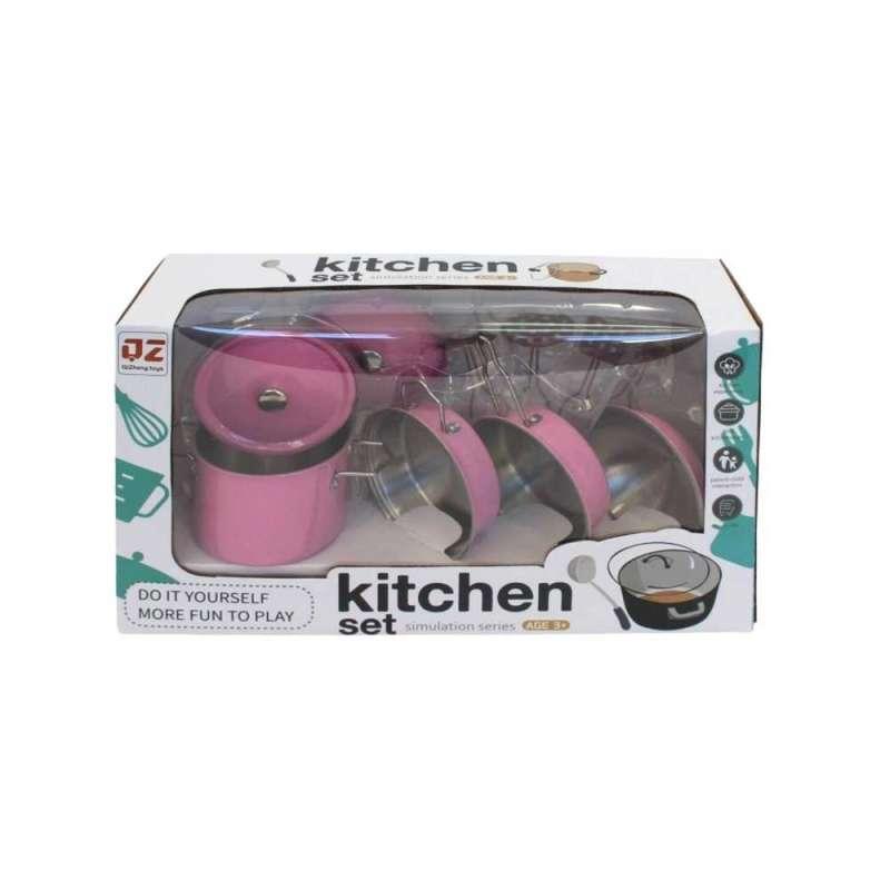 KUHINJSKI SET ROZI 069812